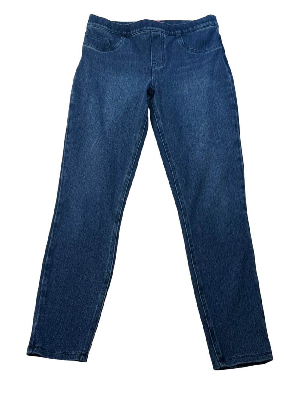 SPANX‎ Jean-ish Jeggings Indigo Blue Stretch Pants Denim Size Medium
